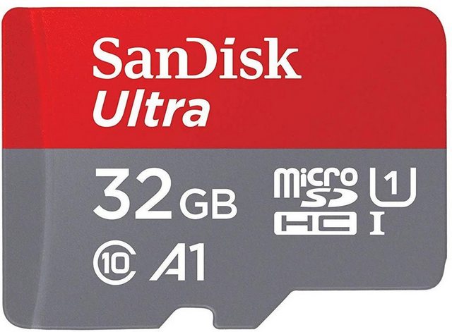 Sandisk SanDisk Ultra microSDHC A1 120MB/s Class 10 Speicherkarte + Adapter Speicherkarte