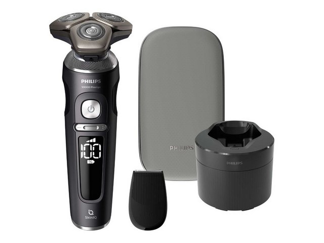 Philips Elektrorasierer Shaver S9000 Prestige men’s shaver Rotation shaver Trimmer Grey