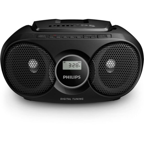 PhilipsRadiorekorder mit CD-SpielerAZ215B schwarzCD-Player: CD