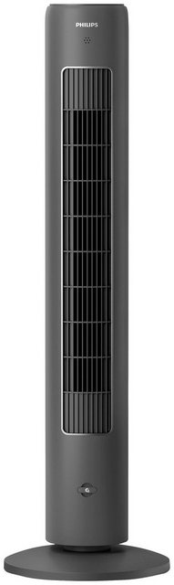 Der Philips 5000 Series Turmventilator CX5535/11 sorgt für eine angenehm leistungsstarke und leise Kühlung im gesamten Raum. Damit die Luft in jedem Winkel zirkuliert