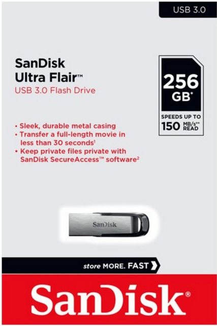 Produktbeschreibung Der SanDisk Ultra Flair USB-Stick zeichnet sich durch sein elegantes Metallgehäuse aus und bietet eine schnelle und zuverlässige Lösung für die Speicherung und Übertragung Ihrer Dateien. Mit Übertragungsgeschwindigkeiten von bis zu 150MB/s ermöglicht der Ultra Flair das schnelle Übertragen von Fotos