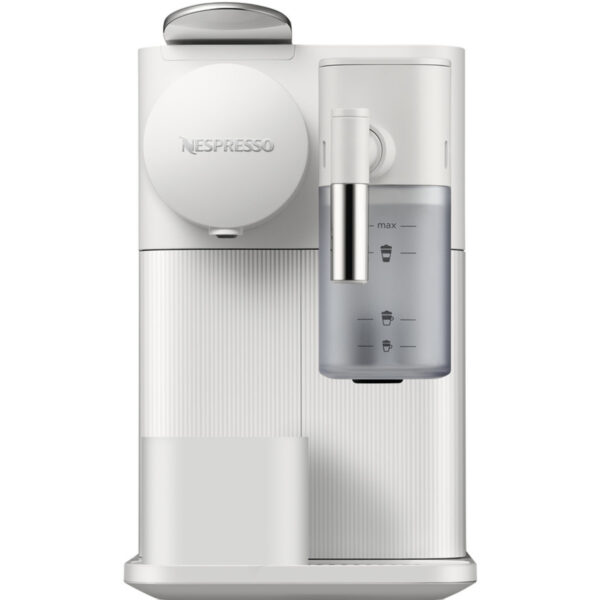 Die DeLonghi Nespresso Lattissima One EN 510.W Kaffeemaschine ist ein One Touch-Milch-System