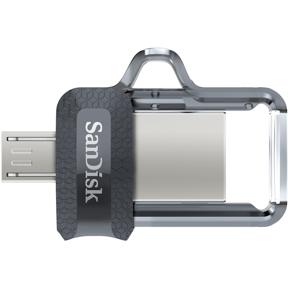 SanDisk Ultra Dual M3,0 – USB-Flash-Laufwerk – 16GB – USB3.0 / micro USB (SDDD3-016G-G46)