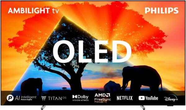 Der Nervenkitzel ist mit unserem kostengünstigsten OLED Ambilight TV echt. Egal