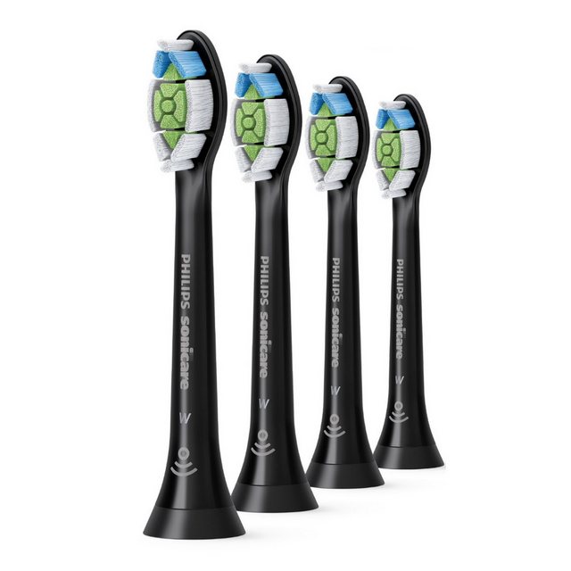 Die Philips Sonicare HX6062 Aufsteckbürsten im 4er Pack sorgen für eine erstklassige Reinigung und weißere Zähne. Ausgestattet mit der fortschrittlichen Sonicare Technologie