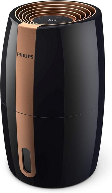 Philips Luftreiniger Luftbefeuchter 2000 Serie HU2718/10, für 32 m² Räume, Natürliche,hygienische Luftbefeuchtung durch nano-große Wassermoleküle