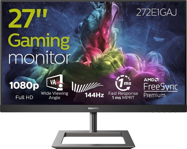 Philips 272E1GAJ Gaming-LED-Monitor (68,6 cm/27 „, 1920 x 1080 px, Full HD, 144 Hz, LCD)