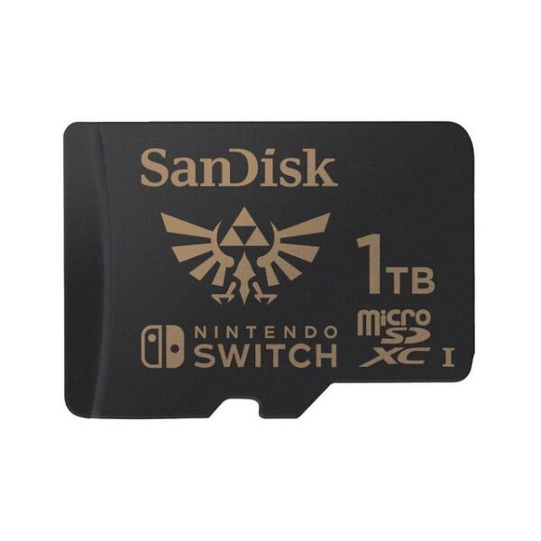 Die SanDisk microSDXC Extreme (1TB) Zelda Edition bietet eine beeindruckende Speicherkapazität von 1TB und extreme Geschwindigkeiten