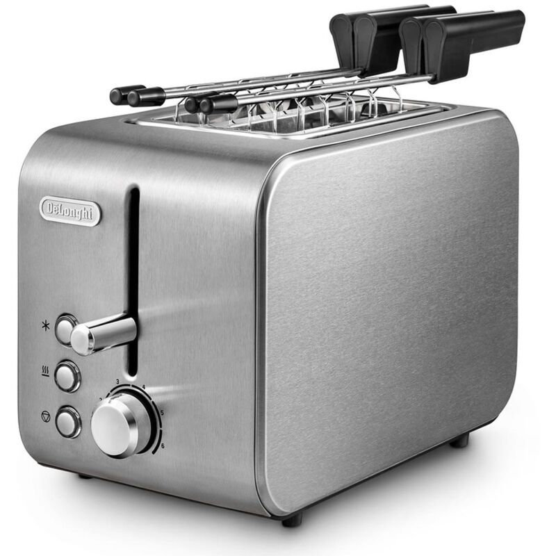 Ctx 2203 Toaster 2 Scheibe(n) Silber 550 w – Delonghi