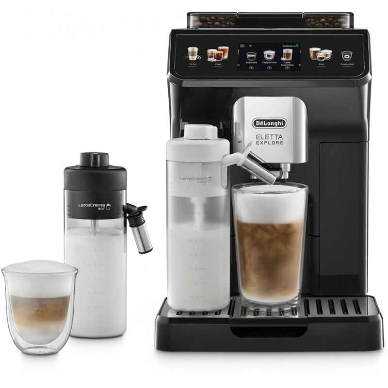 De’Longhi DeLonghi ECAM 450.55.G Eletta Explore grau/schwarz (ECAM 450.55.G)