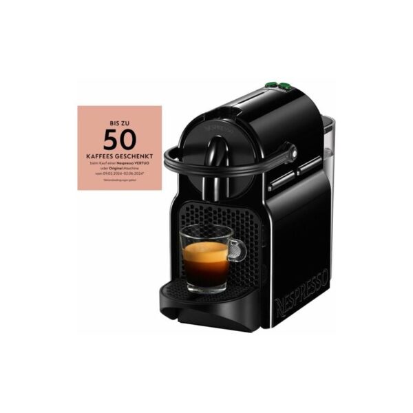 De Longhi EN 80.B Inissia Nespresso SchwarzEigenschaften: -Verbesserte