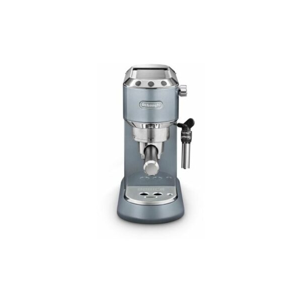 DeLonghi EC 785.AE Dedica Metallics Siebträgermaschine hellblauEigenschaften: -Thermoblock-Heizsystem: immer die perfekte Temperatur -Sofort einsatzbe