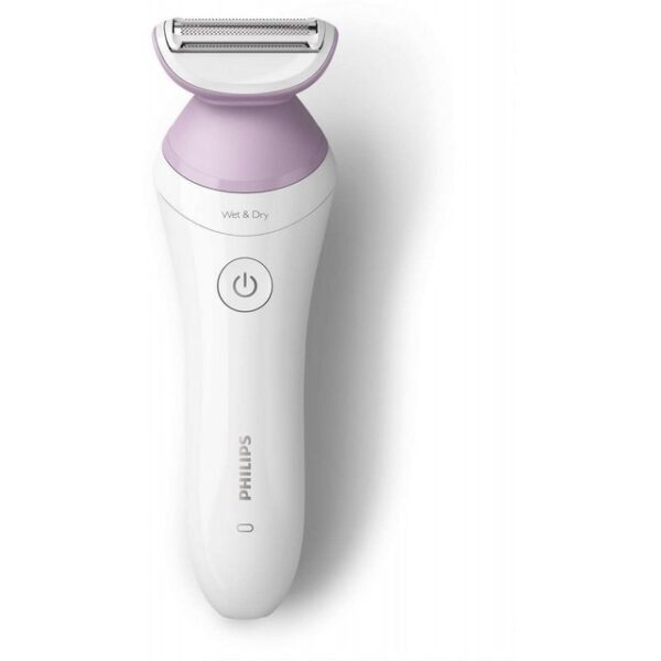 Der Philips BRL136/00 Lady Shaver Series 6000 ist der ideale Rasierer für eine sanfte und gründliche Nass- und Trockenrasur. Mit abgerundeten Trimmaufsätzen und einer federnden Scherfolie sorgt er für optimalen Hautkontakt und schützt vor Schnittverletzungen. Der ergonomische S-förmige Griff bietet eine komfortable Handhabung