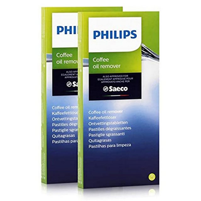 Philips Kaffeefettlöser CA6704/10 Kaffeefettlöser (12-St. Reinigungstabletten für Kaffeemaschine Espressomaschine)