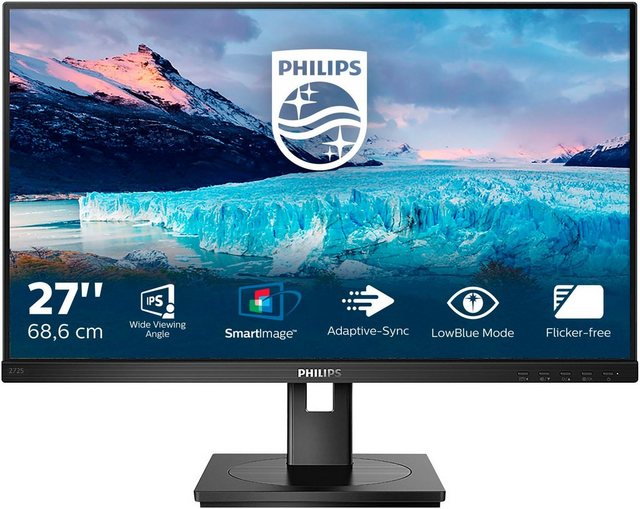 Der Philips S-Line Monitor bietet wichtige Funktionen für die tägliche Produktivität und komfortables Arbeiten. Rahmenlos mit gestochen scharfem FHD für eine hervorragende Sicht. EasyRead und augenfreundliche Funktionen gemäß TÜV-Zertifizierung verringern Augenmüdigkeit.