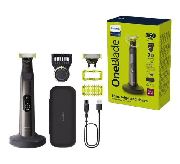 Der Philips Elektrorasierer OneBlade Pro 360 Face &amp