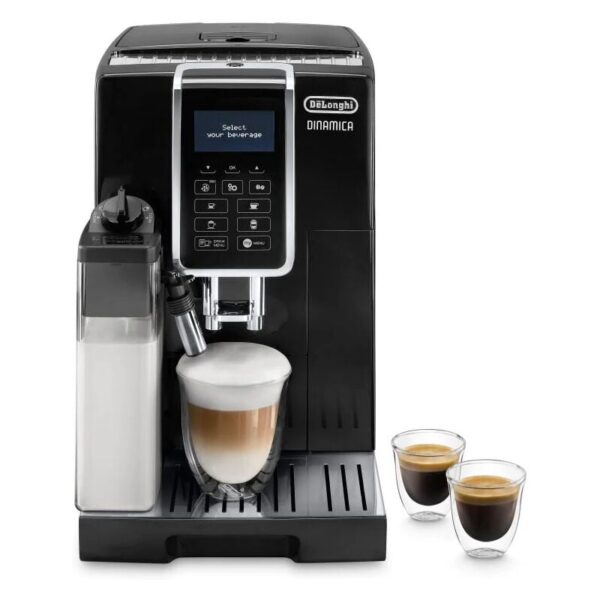 Die Dinamica ECAM 359.55.B ist der Premium-Kaffeevollautomat von DeLonghi