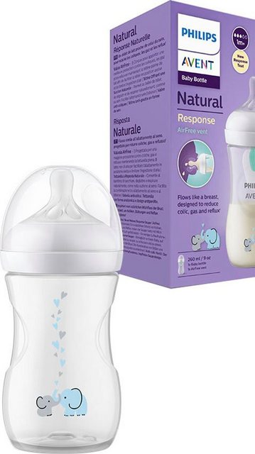 Die Philips Avent Natural Response Babyflasche SCY673/81 ist die perfekte Wahl für Eltern