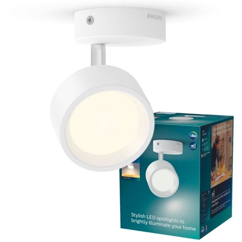 Led Deckenspot Bracia in Weiß 5,5W 550lm – Philips