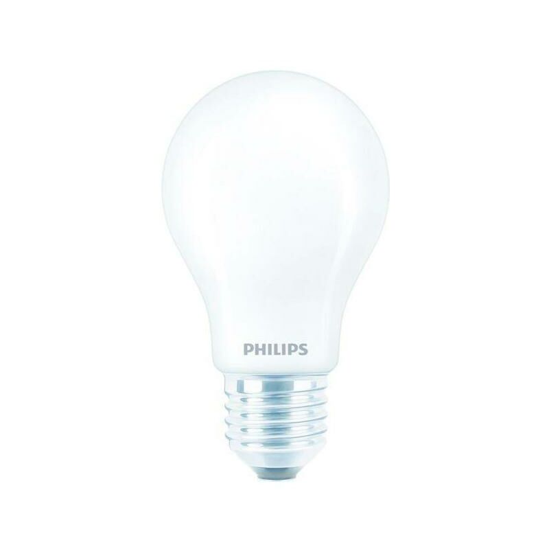 Philips – LED-Lampe fm E27 A60 7,2W d 2700K ewws 1055lm Filamentlampe mt dimmbar ac MASLEDBULBDT7.2-75WE27927A60F – weiß