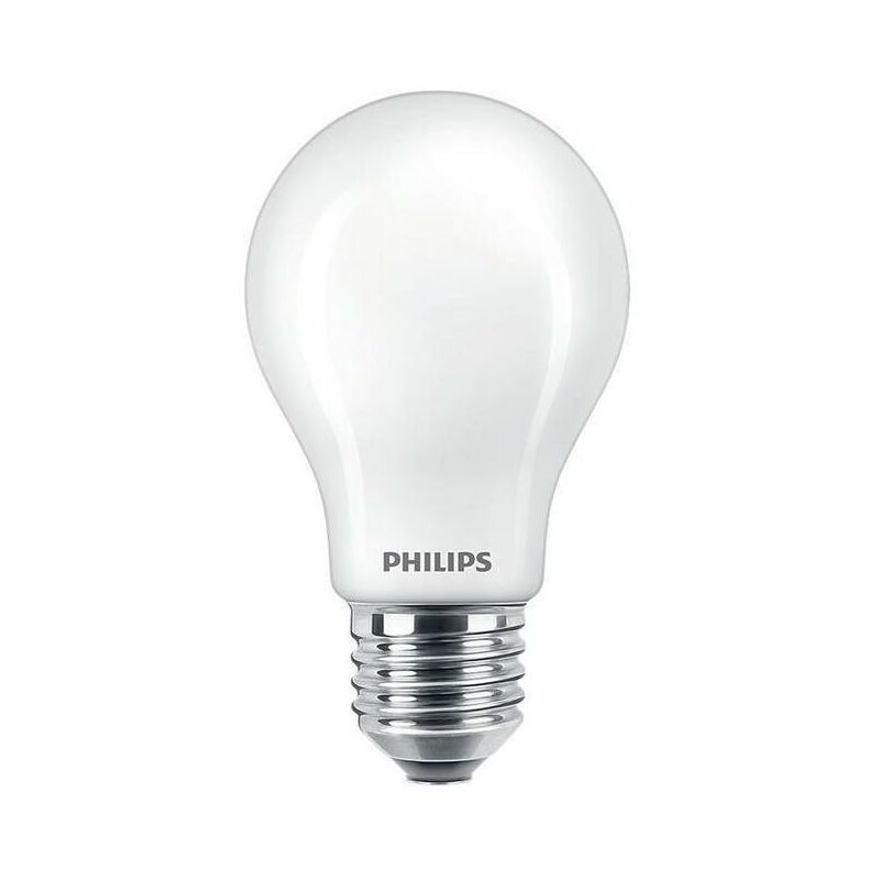 Philips – LED-Lampe fm E27 A60 7,8W d 2700K ewws 1055lm Filamentlampe mt dimmbar ac MASVLELEDBULBD7.8-75WE27927A6 – weiß