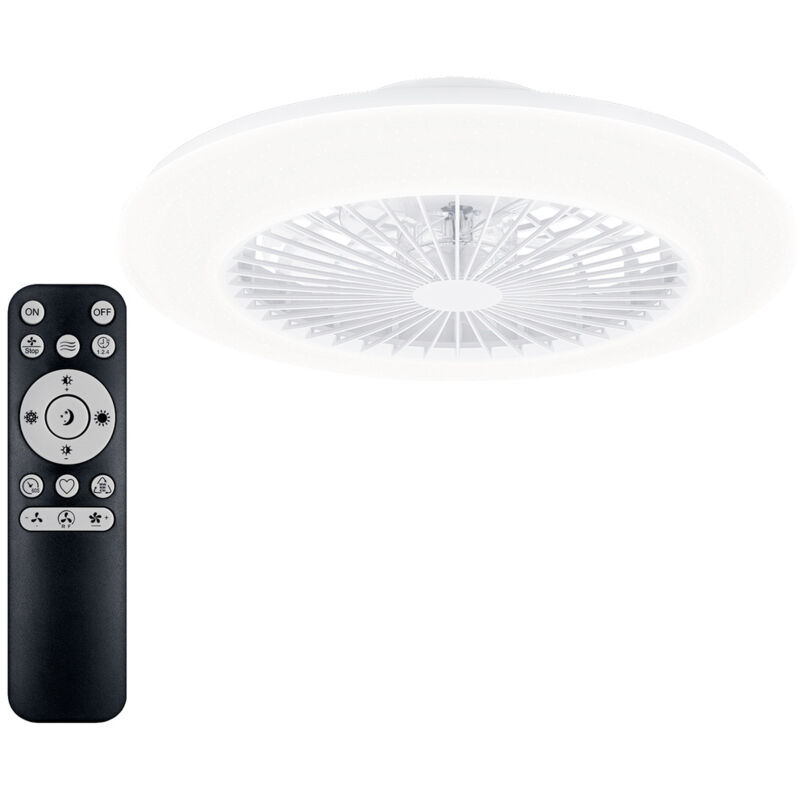 Lighting Amigo Deckenventilator 20 w, 42 w (ø x h) 490 mm x 137 mm Weiß – Philips