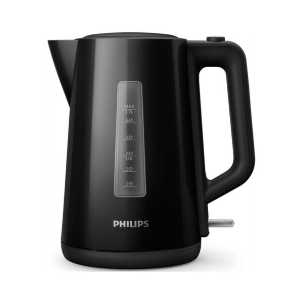 Serie 3000 Philips HD9318/20 kabelloser Wasserkocher mit 360°-Standfuß. Das pflegeleichte flache Heizelement lässt Wasser in Sekundenschnelle kochen. Sein Anti-Kalk-Nylonfilter garantiert Ihnen Wasser ohne Verunreinigungen. Der weit öffnende