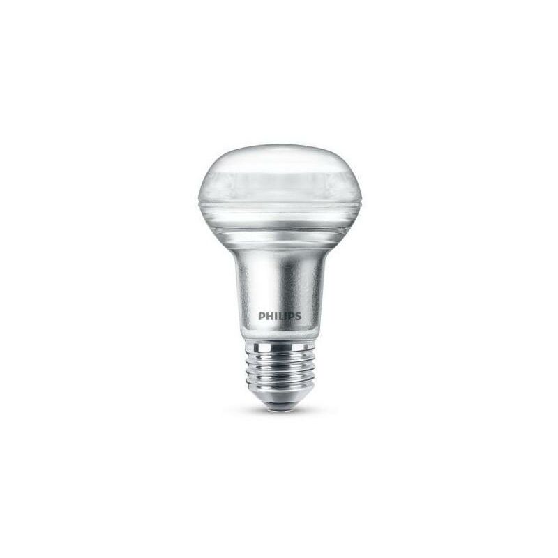 Philips – LED-Reflektorlampe E27 CorePro R63 4,5W a+ 2700K wws 345lm dimmbar 36° ac COREPROLEDSPOTD4.5-60WR63E2782 – weiß