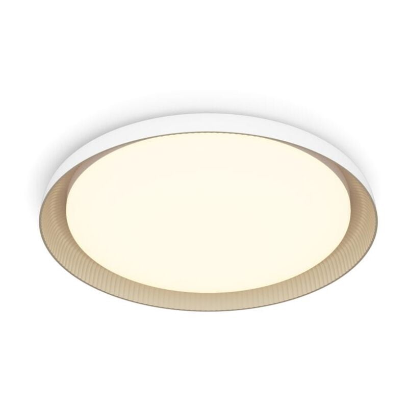 Led Deckenleuchte Pebblo in Weiß und Beige 10W 1850lm – Philips