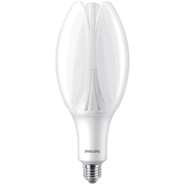 Philips Die zweite Generation der TrueForce Core LED HPL ist die Neuheit im Philips TrueForce Segment. Sie ist ein HPL/HQL Ersatz mit Betrieb am KVG/VVG oder direkt an 230V Netzspannung. Der Kolben der Lampe besteht vollständig aus mattiertem Glas und weist eine fast identische Bauform auf wie bei einer herkömmlichen HPL/HQL Entladungslampe. Durch ihren Ausstrahlwinkel von 300° und ihre Schutzklasse IP65 (wasserdicht) ist sie nicht nur ideal für die Außenbeleuchtung geeignet (bspw. Pilzleuchten oder Altstadtleuchten)