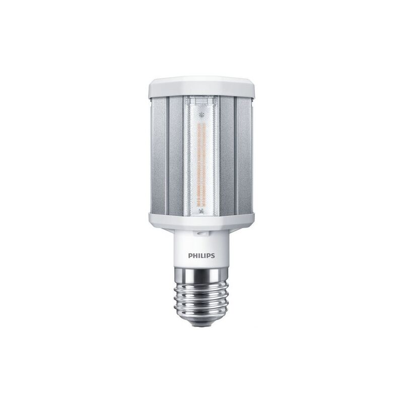 Die TForce LED HPL ND 60-42W E40 840 Lampe bietet eine einfache LED-Lösung mit schneller Amortisation zur Ersetzung von Hochintensitäts-Entladungslampen (HID). Diese Lampen bieten die Vorteile der Energieeffizienz und der langen Lebensdauer von LED zur HID-Ersatz