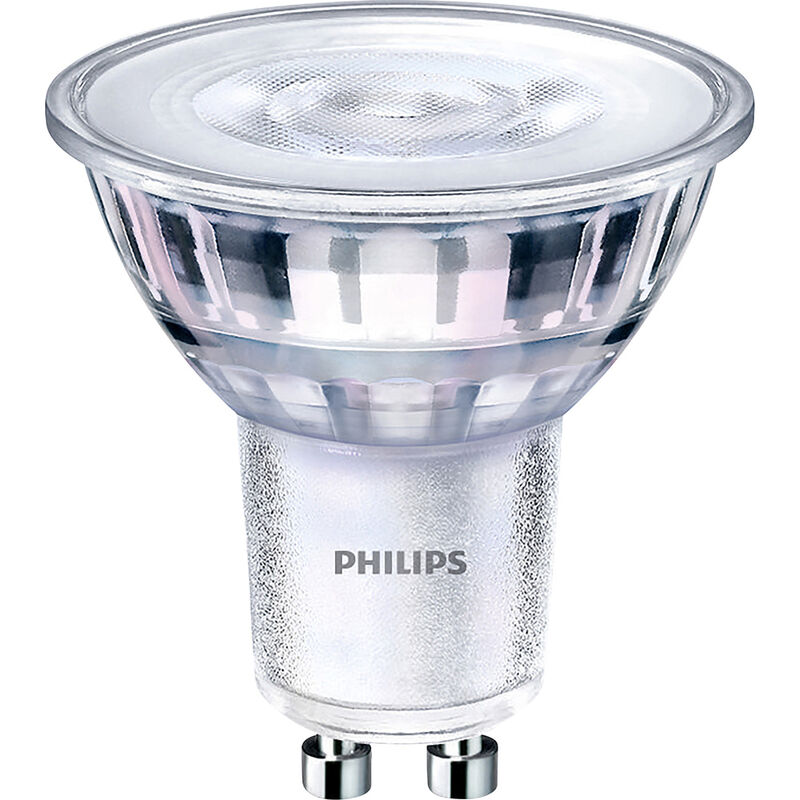 Überblick Leistung= 4.7 W Lichtfarbe= 3000 K; Warmweiß Beschreibung Diese Philips LED-Lampe bietet ein schönes