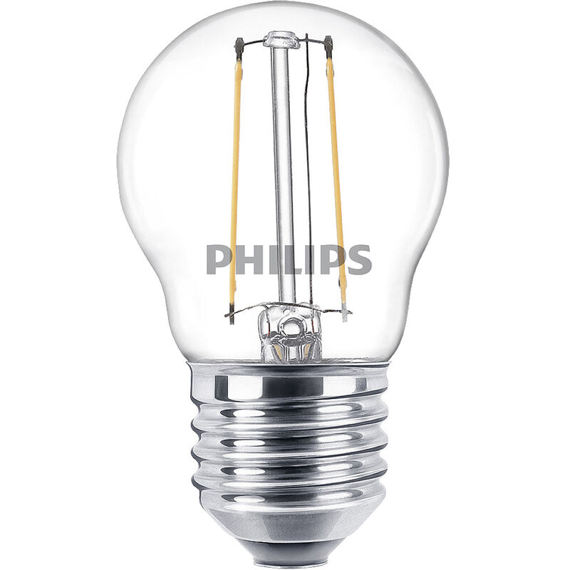 Philips – Lighting 76329900 led eek f (a – g) E27 Tropfenform 2 w = 25 w Warmweiß (ø x l) 4.5 cm x 7.8