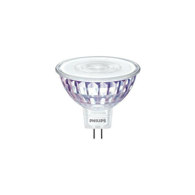 LED-Reflektorlampe GU5,3 MR16 5,8W g 36° 2700K ewws 345lm dimmbar dc Ø50,5×45,5mm MASLEDSPOTLVDIMTONE5.8-35WMR16 – weiß – Philips