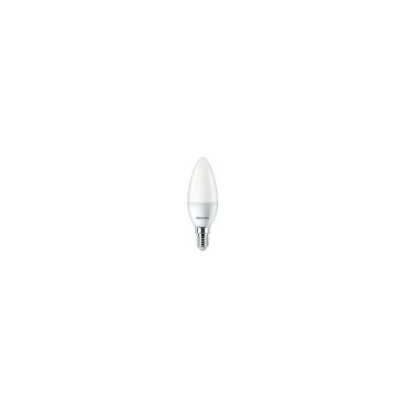 Philips – LED-Kerzenlampe E14 B35 2,8W f 2700K mt ewws 250lm ac Ø35x106mm 220-240V COREPROCANDLEND2.8-25WE14827B – weiß