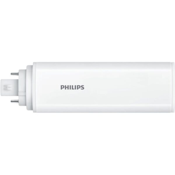 PHILIPS Die CorePro LED PL-T Familie ist eine hervorragende LED Alternative für herkömmliche konventionelle PL-T Kompaktleuchtstofflampen als 4 Pin Version (HF: EVG für PL-C) Mit dieser innovativen LED-Lösung können Sie hohe Energieeinsparungen im Vergleich zu konventionellen Lösungen erzielen.