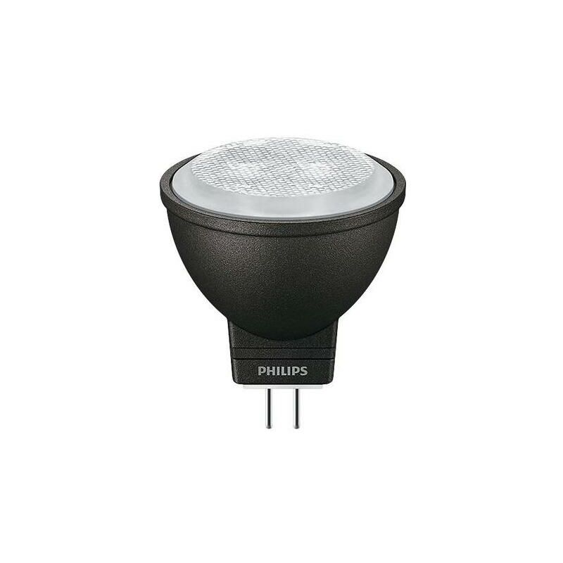 PHILIPS LED-Reflektorlampe GU4 MR11 3,5W G 2700K ewws 200lm 24° DC Ø35,1×39,5mm 12V MASLEDSPOTLV3.5-20W827MR1124D