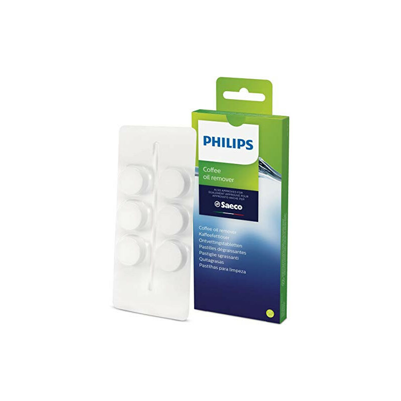 Philips – CA6704/10 Kaffeefettlöser, 6 Tabletten für Saeco (CA6704/10)