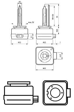 PHILIPS Glühlampe, Fernscheinwerfer VW,AUDI,MERCEDES-BENZ 85415WHV2C1 4819607,63217217509,2094344 10331504,140772015,N000000004248,N910139000002