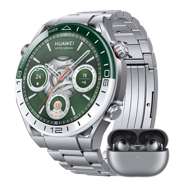 Huawei Watch Ultimate Grün Bundle Smartwatch