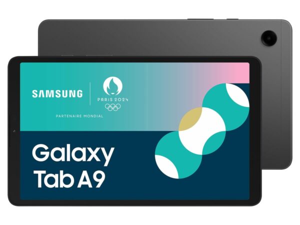 Schlankes und modernes Design Das Galaxy Tab A9 hat ein schlankes Design und ein glattes Metallgehäuse