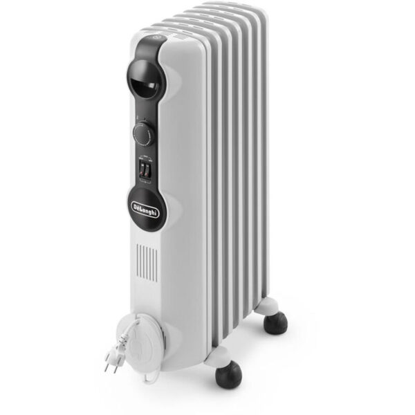 Radia S Ölradiator DeLonghi TRRS0715-WHITE vereint Eleganz