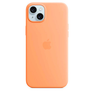 Schützen leicht gemacht mit dem Apple Handy-Cover für Apple iPhone 15 Plus orangeSie möchten Ihrem Gerät nicht nur Schutz bieten