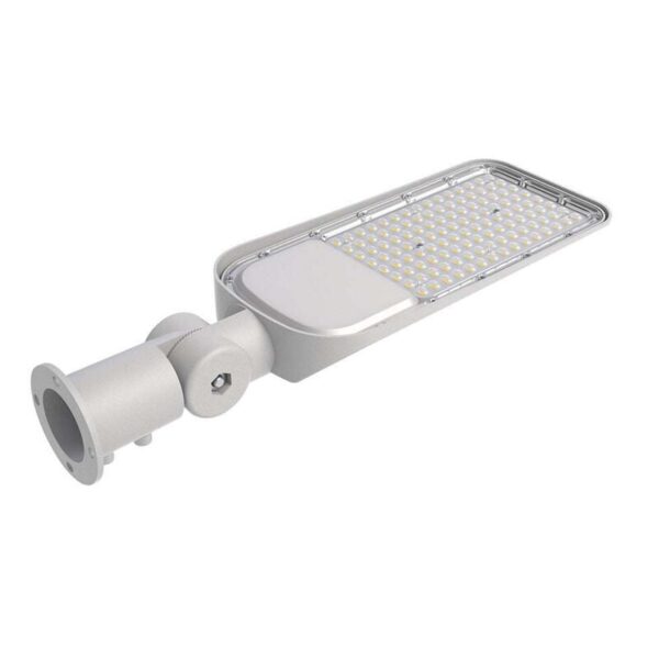 Samsung LED Chip Straßenleuchte 50W 100LM/W Farbe Grau 6400K IP65