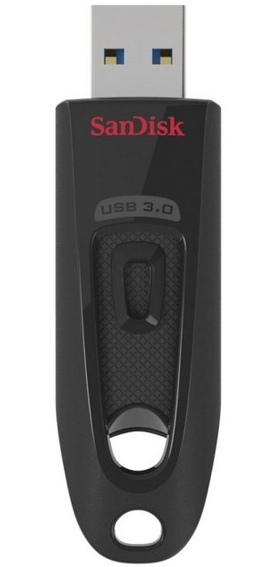 Sandisk USB Stick 32GB Speicherstick Cruzer Ultra schwarz USB 3.0 USB-Stick