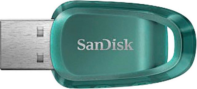 Sandisk Cruzer Ultra Eco 64GB USB-Stick (USB 3.2, Lesegeschwindigkeit 100 MB/s)