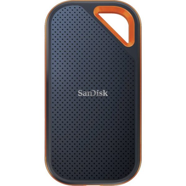 USB-C 3.2 Gen 2x2 (20 Gbit/s) Die robuste SanDisk Extreme PRO Portable SSD V2 2 TB liefert Hochgeschwindigkeitsübertragungen mit Lese-/Schreibgeschwindigkeiten von 2.000 MB/s und eignet sich ideal zum Speichern von hochauflösenden Fotos und Videos. Dank des integrierten Passwortschutzes mit 256-Bit-AES-Hardwareverschlüsselung sind private Inhalte geschützt. Die SanDisk Extreme PRO Portable SSD V2 ist fallsicher aus bis zu zwei Metern Höhe und dank IP55-Zertifizierung hält sie auch leichtem Regen