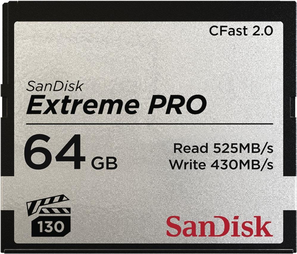 Kurzinfo: SanDisk Extreme Pro - Flash-Speicherkarte - 64 GB - CFast 2.0 Gruppe Flash-Speicher Hersteller SanDisk Hersteller Art. Nr. SDCFSP-064G-G46D Modell Extreme Pro EAN/UPC 0619659144708 Produktbeschreibung: SanDisk Extreme Pro - Flash-Speicherkarte - 64 GB - CFast 2.0 Produkttyp Flash-Speicherkarte Formfaktor CFast 2.0 Card Speicherkapazität 64 GB Lokalisierung Lateinamerika