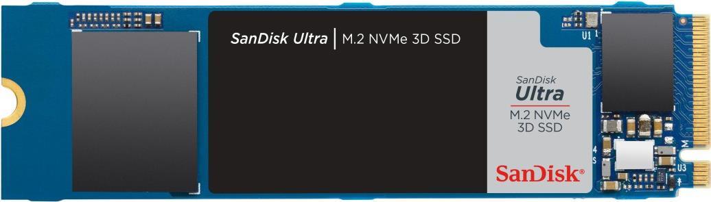 SanDisk Ultra 3D – SSD – 1 TB – intern – M.2 2280 – PCIe 3.0 x4 (NVMe)