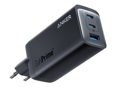 ANKER 737 Charger (GaNPrime 120W) Ladegerät 1x USB-A 2x USB-C PowerIQ 4.0 ActiveShield schwarz. Entdecken Sie die Kraft des effizienten Aufladens mit dem Anker 737 Ladegerät